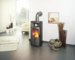 Cheminée Hark Opera-B céramique météore-noir 7 kW